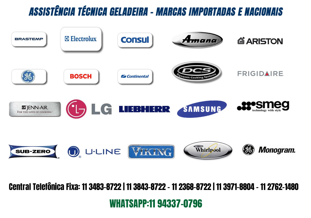 Marcas de Fogões Atendidos